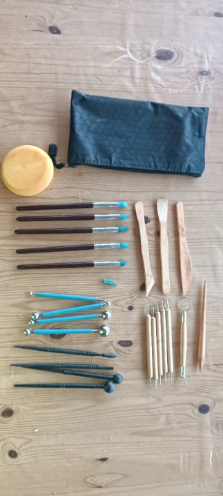 Kit Herramientas Esculpir y Modelar Arcilla