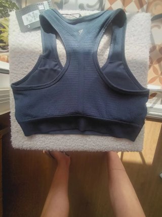 Sujetador deportivo WORKOUT gris talla S