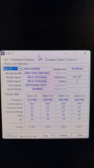 Memoria RAM Micron 16GB UDIMM