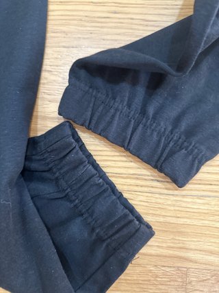 Pantalón chándal Pull&Bear negro