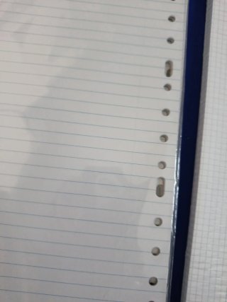 Recambios para archivador, hojas rayadas