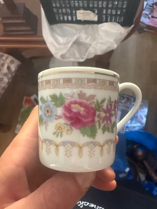 Tazas de porcelana china con flores 11 juegos