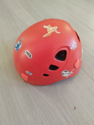 Casco naranja Decathlon Talla S