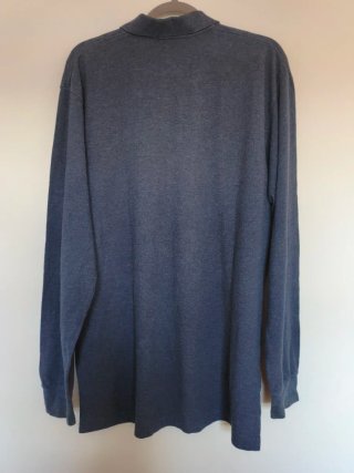 Polo Ralph Lauren Manga Larga Azul XL Pony Rojo