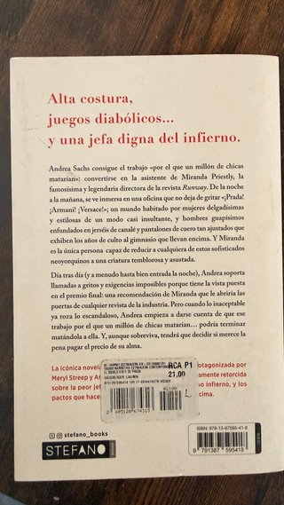 Trilogía completa "El diablo viste de Prada"
