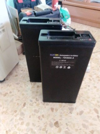 Baterías Sunra Anger 72V 20Ah Li-ion