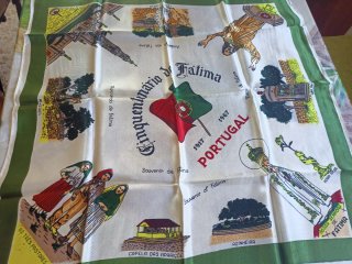 Pañuelo Portugal Fátima Souvenir