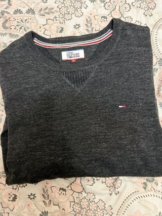 Jersey Tommy Hilfiger Denim Gris Talla M