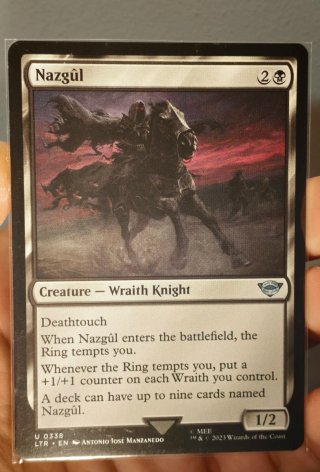 Nazgûl LTR EN U 0338 Carta Magic The Gathering