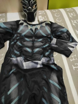 Disfraz Black Panther niño talla 7/8 años
