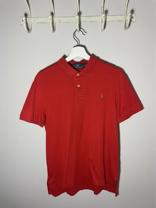Polo Ralph Lauren Rojo Claro Talla M (Pony Beige)