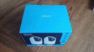 Cámara Vigilancia GNCC Wifi Interior 2K 3MP 2 Pack