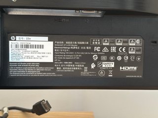 Monitor HP 22 Negro