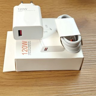 120W Cargador compatible Xiaomi POCO Rapido +Cable