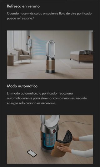 Purificador Dyson Humidify+Cool PH2 De-NOx