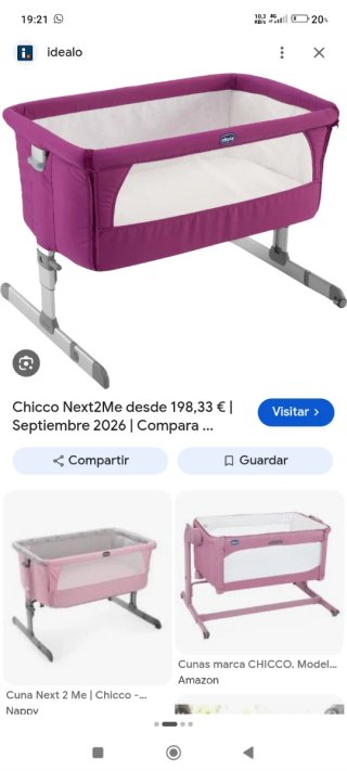 Cuna colecho Chicco Next2Me