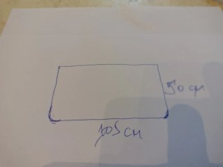 Mesa de estudio para pared