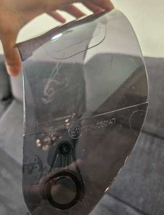 Visera AGV K1 Jorge Martín Firmada