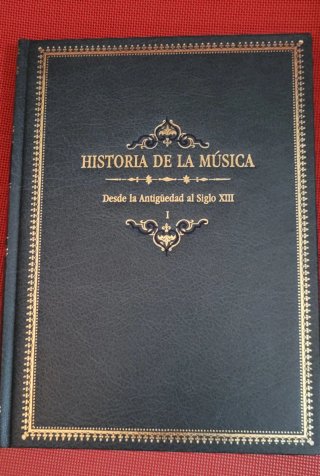 Libros historia de la música 7 volúmenes