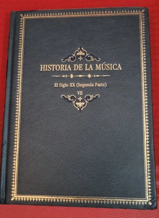 Libros historia de la música 7 volúmenes