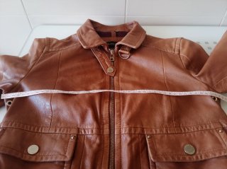 Cazadora Piel Massimo Dutti Talla S
