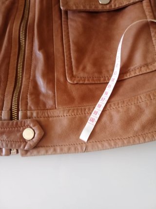 Cazadora Piel Massimo Dutti Talla S