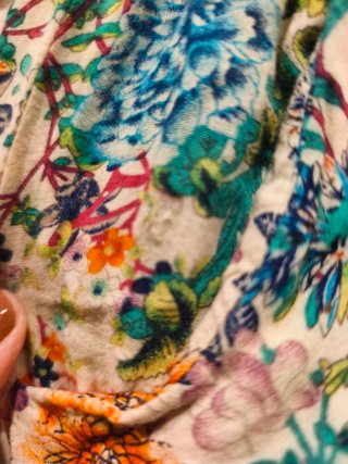 Pantalón Meisie estampado floral