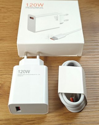 Cargador 120W compatible Xiaomi POCO Rapido +Cable