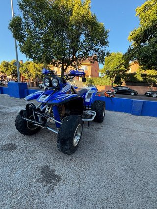 Quad Yamaha Warrior Azul