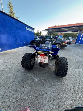 Quad Yamaha Warrior Azul