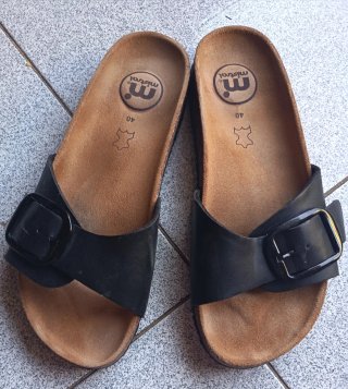 Ciabatte donna Mistral nere n. 40