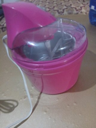 Máquina de helados rosa