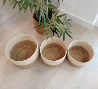 Conjunto Cestas Seagrass