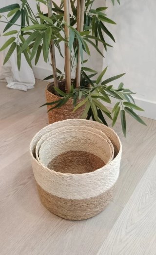 Conjunto Cestas Seagrass