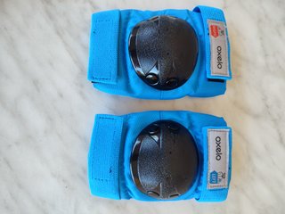 Protecciones Oxelo para Patinaje Azul