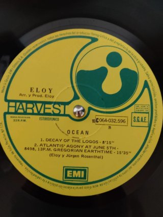 ELOY - Ocean - LP - Gatefold - Rock Progresivo