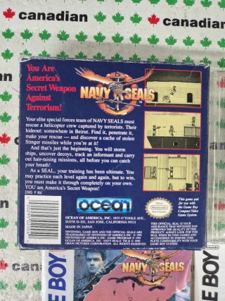 Navy Seals Game Boy
