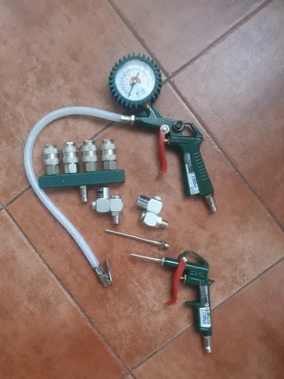 Pistolas de soplado de aire