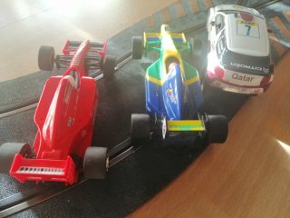 Lote 3 coches scalextric