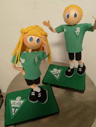 Fofucha personalizada hockey patines
