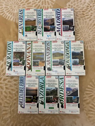 10 VHS Naturaleza España