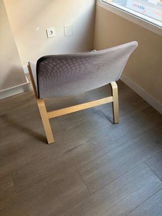 2 Sillones NOLMYRA IKEA Madera Gris