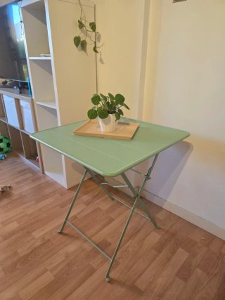 Mesa plegable Ikea SUNDSÖ verde