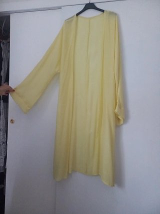 Kaftán amarillo talla única