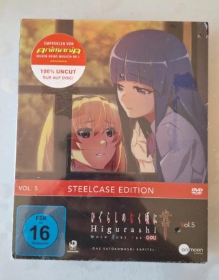 Higurashi Gou Vol. 5 Steelcase Edition DVD