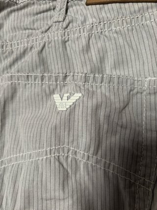Pantalones Armani Jeans Beige Rayas