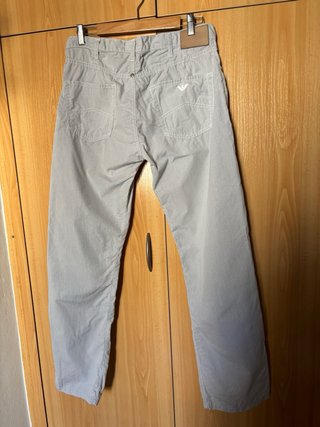Pantalones Armani Jeans Beige Rayas