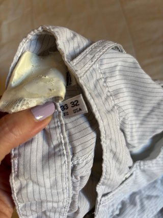 Pantalones Armani Jeans Beige Rayas