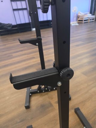 Soportes Barra Ajustables (Squat Rack)