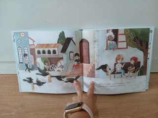 Libro infantil  La fábrica de etiquetas